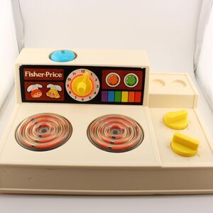 Vintage Fisher Price "Fun With Food" Kitchen Stove #919